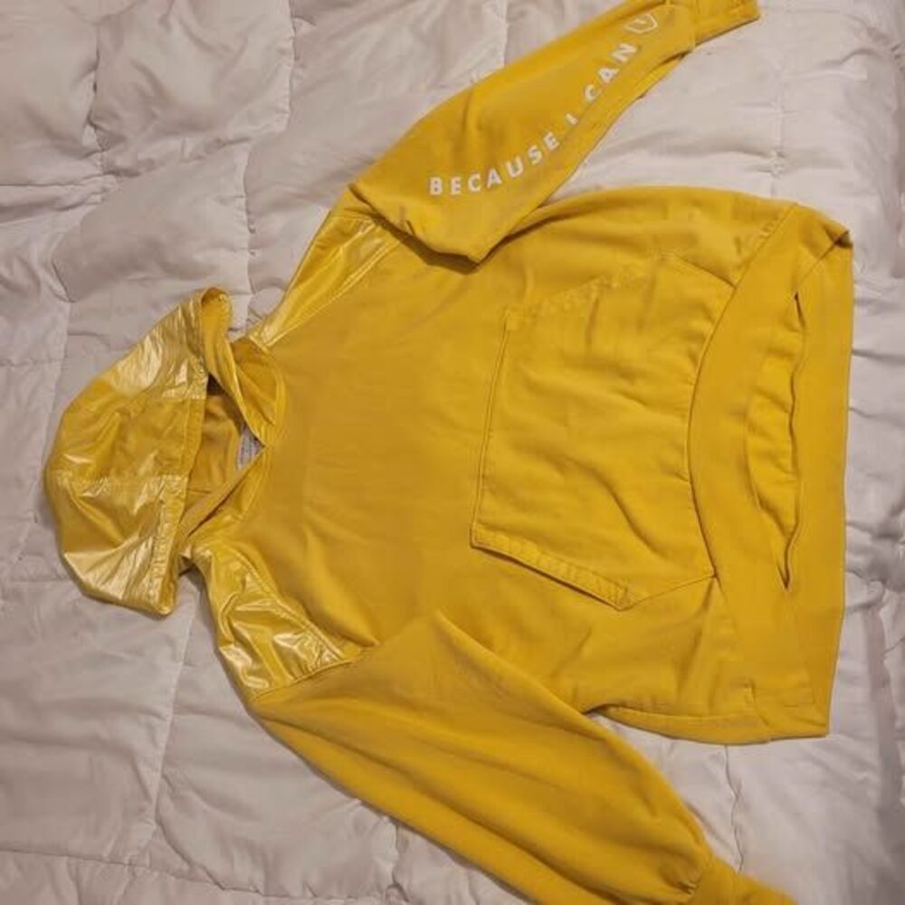 AthletaXSimone Biles girls pullover hoodie BECAUSE I CAN size L12